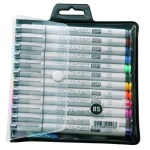 Set de 12 COPIC MULTILINER SP Couleurs Pointe Pinceau