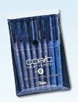 Set de 8 COPIC Multiliners NOIR