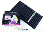 Set Copic Marker: 12 couleurs brillantes + trousse gratuite