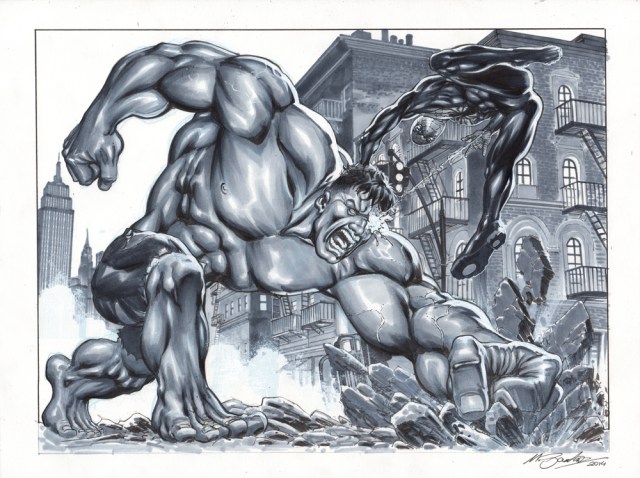 Hulk vs Spiderman final low
