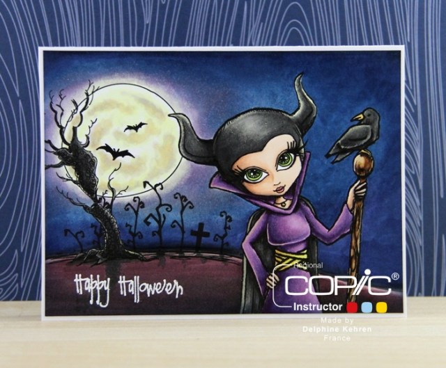 Spooky Scene copyr copic