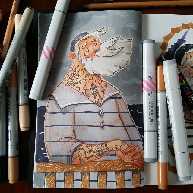 insta Sketchbook RENDR