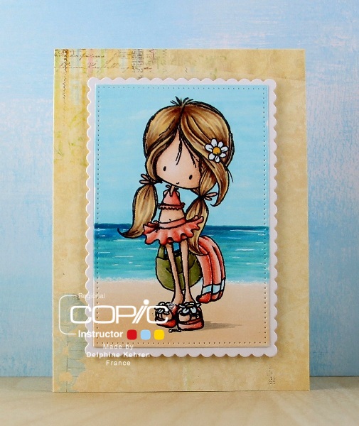 Beach Babe wtmk copic